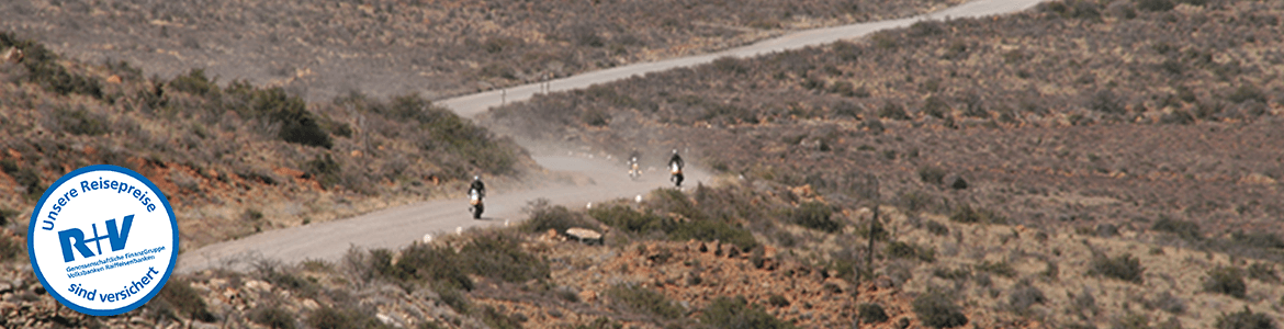 Motorradreisen in Südafrika